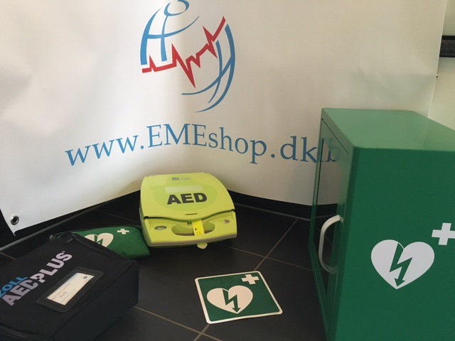 Zoll AED Plus  Hjertestarter sæt 